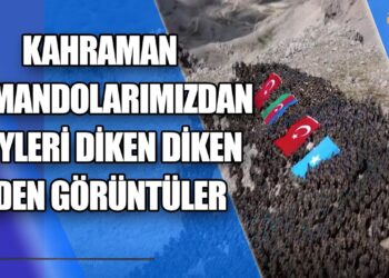 Komandolarımızdan tüyleri diken diken eden görüntüler… Davraz Dağı’na tırmandılar