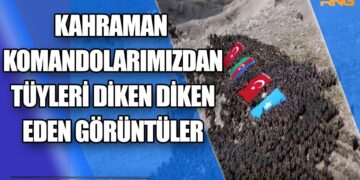 Komandolarımızdan tüyleri diken diken eden görüntüler… Davraz Dağı’na tırmandılar