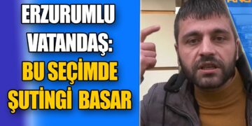 Erzurumlu vatandaş, “Kemal Kılıçdaroğlu sizi tahtınızdan eder, … şutingi basar” dedi