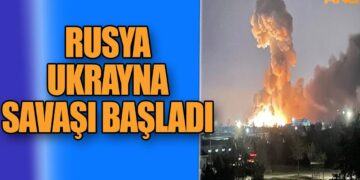 Rusya Ukrayna’ya sabaha karşı saldırdı