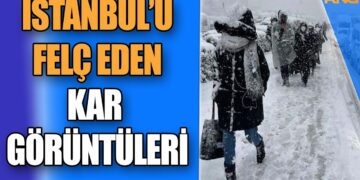 İstanbul’u Felç Eden Kar Manzaraları