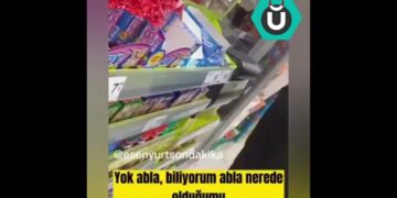 Markete giden Fas uyruklu şahıs, kasiyer kıza “Burada alkol satılıyor, erkekler görüyor, yanlış”