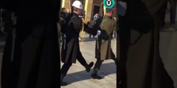 Anıtkabir’de Nöbet Değişim Anı