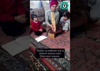 Anneden Çocuklarına Evlerin Nasıl Yapılması Gerektiğini Anlattı