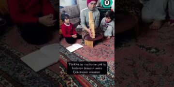 Anneden Çocuklarına Evlerin Nasıl Yapılması Gerektiğini Anlattı
