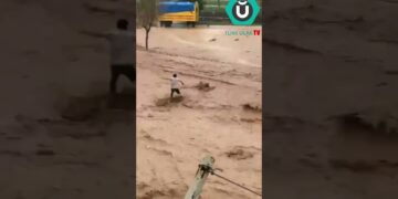Selde Sürüklenen Çocuklar Böyle Kurtuldu